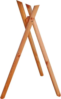 Produktbild von Vogelhausständer Kiefernholz massiv braun 105 cm