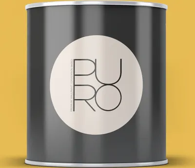 Produktbild von Wandfarbe Gelb | PURO Radiant Yellow | Exklusive Innendispersion Hohe Farbintensität | 5 Liter
