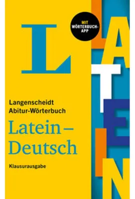 Obrázok produktu pre Langenscheidt Abitur-Wörterbuch Latein Klausurausgabe
