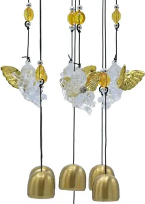 Produktbild von Windspiel mit fünf Engeln – 65 cm