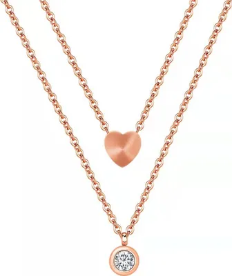 Produktbild von Halskette CA-15150 - Roségold für Damen KP15150
