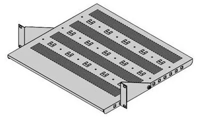 Obrázok produktu pre 19"-Geräteträger, Stellfläche 430 x 250mm, RAL7035 (26.10.3008)