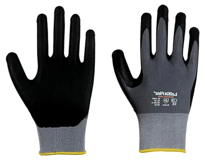 Produktbild von LeikaFlex Feinstrickhandschuh mit Nitrilbeschichtung, Größe 9