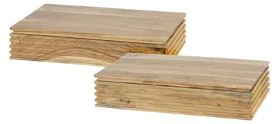 Produktbild von AnLi Style Nachttisch Layer L 1L, 2er-Set
