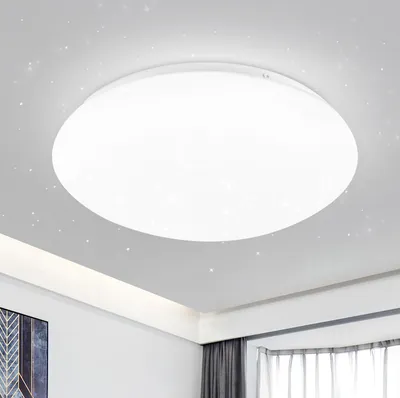 Produktbild von ZMH 2ER LED Deckenleuchte Schlafzimmerlampe Innen 6500K Kaltweiß Lampe Rund Decke 5W Deckenbeleuchtung Kinderzimmerlampe Schlafzimmer Flur