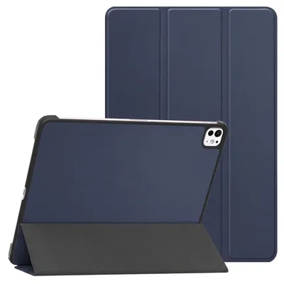 Produktbild von imoshion Trifold Klapphülle iPad Pro 11 (2022 / 2021 / 2020 / 2018) - Dunkelblau