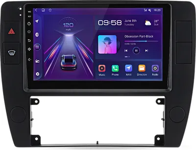 Produktbild von 9''Android12 NAVI Bluetooth Für vw Passat B5 2000-2005 Autoradio GPS WIFI RDS SWC 1+32G 4Kern