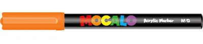 Zdjęcie produktu dla Marker akrylowy Mocalo 1 mm pomarańczowy M&G - 522