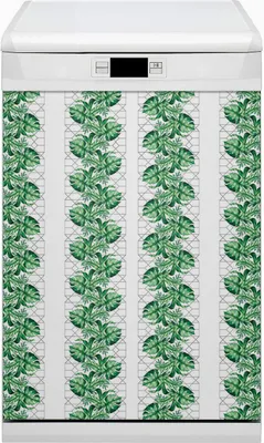 Produktbild von Magnetmatte Geschirrspüle Abwaschbar Küche Magnete  Dekor 45x80 cm  - Geometrische Linien