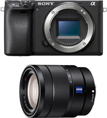 Produktbild von SONY ALPHA 6400 BLACK + 16-70 f/4 OSS
