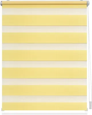 Produktbild von Duo-Rollo Klemmfix, ohne Bohren Gelb 45 cm x 15