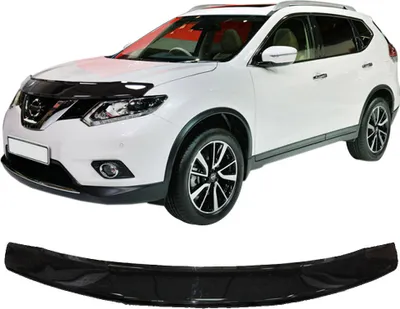Image de Bra Capot Déflecteur Protection Pour Nissan X-Trail T32 2014-2021, Aérodynamique, Assemblage Facile, Aucun perçage requis