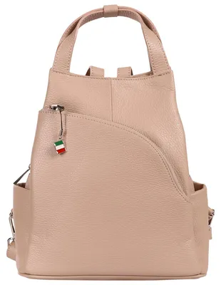 Produktbild von Florence Rucksack Damen Echtleder Cityrucksack rosa OTF613A
