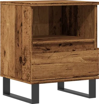 Produktbild von Nachttisch Altholz-Optik 40x35x50 cm Holzwerkstoff