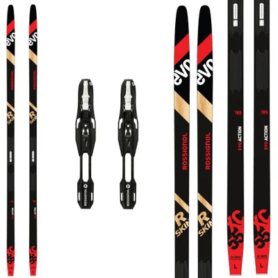 Obrázok produktu pre Bežkový set ROSSIGNOL Evo XC 55 R-Skin s viazaním NNN 165 cm 40 - 50 kg