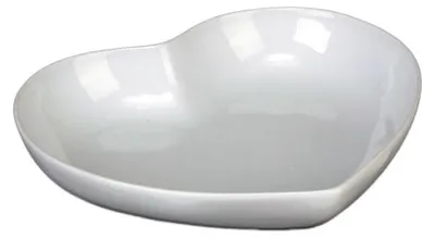 Produktbild von Porzellan Schale 21 cm/0,70 l  "Herz" (**) Holst Porzellan/Germany