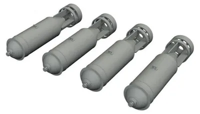 Zdjęcie produktu dla Eduard Akcesoria 6481196 – model bomby FAB-250 w skali 1:48 – wydruk – nowy