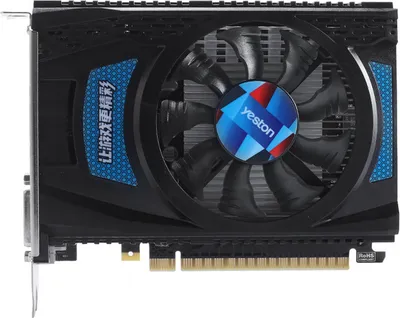Obrázek produktu pro Grafická karta Yeston RX550-4G D5, herní grafická karta se 4 GB GDDR5 128bitové paměti, výstupní konektory 1183 MHz/6000 MHz DP+HDMI+DVI-D
