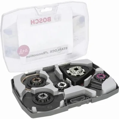 Image de Coffret GOP Starlock Renovation 5 pièces lames et abrasifs - BOSCH - 2608664624