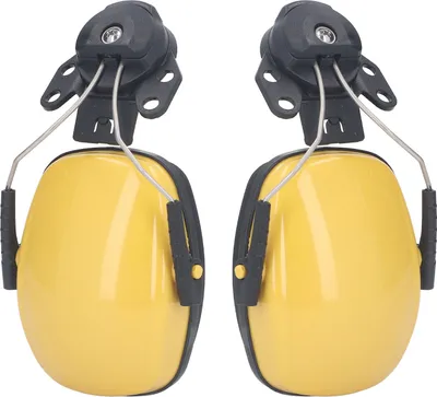 Immagine prodotto di 1 paio di paraorecchie per elmetto di sicurezza, elmetto antirumore, elmetto di sicurezza, protezione dell'udito, paraorecchie per cantiere