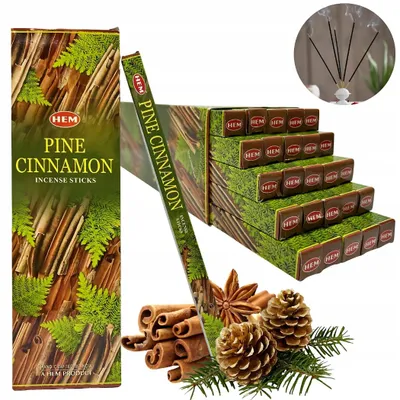 Produktbild von HEM Räucherstäbchen Pine Cinnamon Indisch 200 Stück