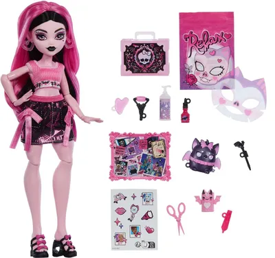 Obrázok produktu pre Monster High JHK43, Modelka, Žena, 4 rok / roky, Chlapec / dievča, 280 mm, Viacfarebný