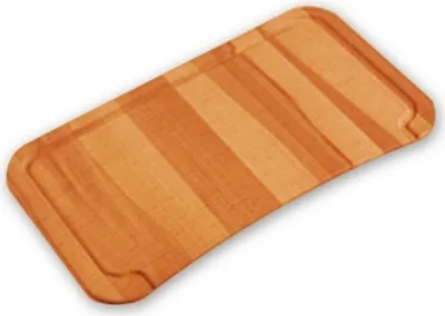 Produktbild von Arbeitsbrett aus Holz für systemceram KeraDomo Spüle VEGA ECK.