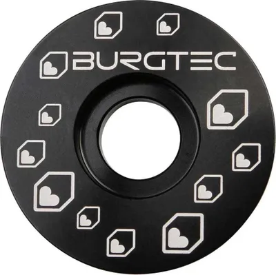 Produktbild von Burgtec Vorbaukappe Schwarz Schwarz One Size