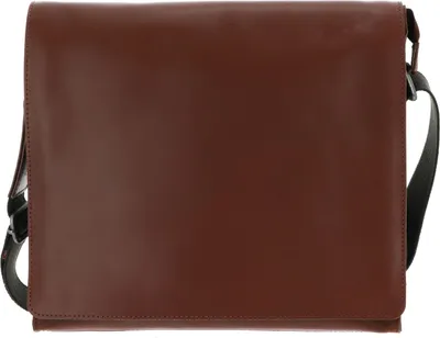 Image de LEONHARD HEYDEN Cuir sac à épaule bandoulière sac à épaule Dakota Messenger Bag Chestnut brun