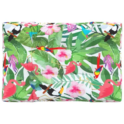 Zdjęcie produktu dla vidaXL Poduszka na palety Wielokolorowa tkanina 120x80x12 cm