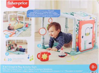 Zdjęcie produktu dla Kocyk do zabawy Fisher-Price 3 w 1 Little Holiday Home