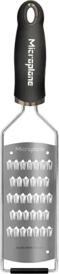 Obrázok produktu pre Microplane 45003, Ploché strúhadlo, Čierna, Nerezová oceľ, Nerezová oceľ, Pútko na zavesenie, 78 mm, 30 mm