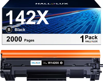 Immagine prodotto di Toner nero HALLOLUX 142 x 142 A compatibile con HP 142A W1420A 142X W1420X