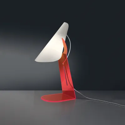 Image de Lampe de table Calle rouge Acryl-Polilux®