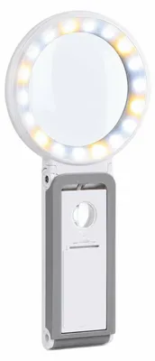 Imagen del producto de Lupa LED con soporte, modelo DA716, con aumento de 10x/30x