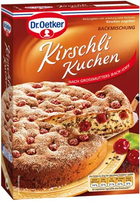 Produktbild von Dr. Oetker zmes na pečenie Kirschli torta