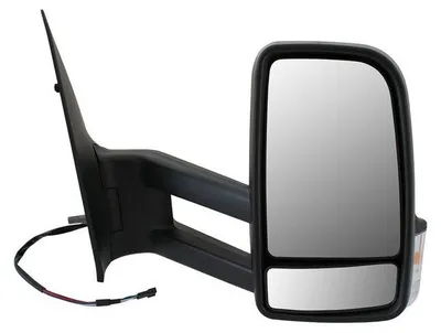 Image de Rétroviseur extérieur électrique. Bras de rétroviseur droit de 25 cm pour Mercedes-Benz Sprinter W906 et Crafter