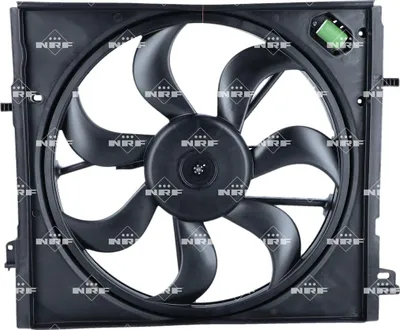 Produktbild von NRF 470075 Lüfter Motorkühlung Kühlerlüfter für NISSAN Qashqai II (J11, J11) Wasserkühler