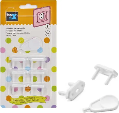 Immagine prodotto di Protezione della spina Inofix 6 unità in plastica