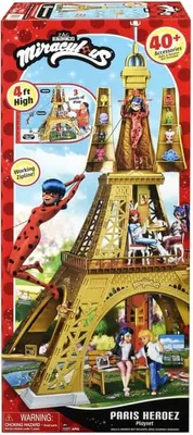 Immagine prodotto di Miraculous - Torre Eiffel Deluxe - altezza circa 1,30 m