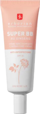 Produktbild von Erborian Super BB Cream, CC Creme, 40 ml, Frauen, Glättend, Clair, Cremefarben