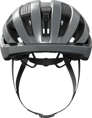 Produktbild von ABUS Rennradhelm WingBack – einfacher Roadhelm für sportliches Fahren im Alltag und in der Freizeit – für Erwachsene und Jugendliche – Grau, Größe S (51-55 cm)