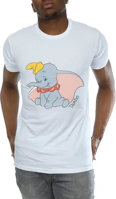 Immagine prodotto di Dumbo - Maglietta "Classic" da uomo BI484 (M) (Bianco)