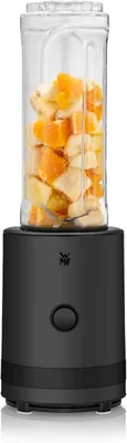 Produktbild von WMF KITCHENminis 0416500071, Sport-Mixer, 0,6 l, Eis-Crusher, 300 W, Schwarz