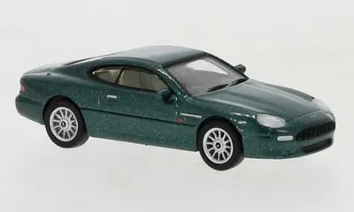 Produktbild von Brekina PCX870104 - 1/87 Aston Martin DB7 Coupe, metallic-dunkelgrün, 1994 - Neu