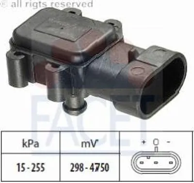 Produktbild von Facet Luftdrucksensor, Höhenanpassung  10.3064