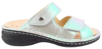 Produktbild von Finn Comfort Melrose Agendto iride Pantolette Metallic