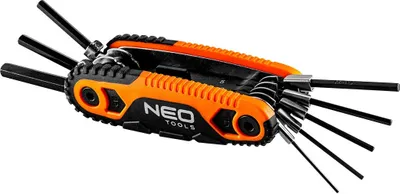 Immagine prodotto di NEO TOOLS Chiavi esagonali con impugnatura 1,5, 2, 2,5, 3, 4, 5, 6, 8 mm