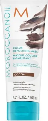 Image de Moroccanoil Color Depositing Mask masque nourrissant doux sans pigments de couleur permanents Cacao 200 ml