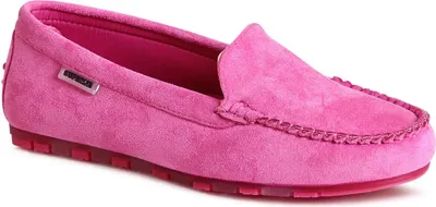 Produktbild von topschuhe24 3015 Damen Velours Mokassins Komfort Slipper , Farbe:Pink, Größe:39 EU